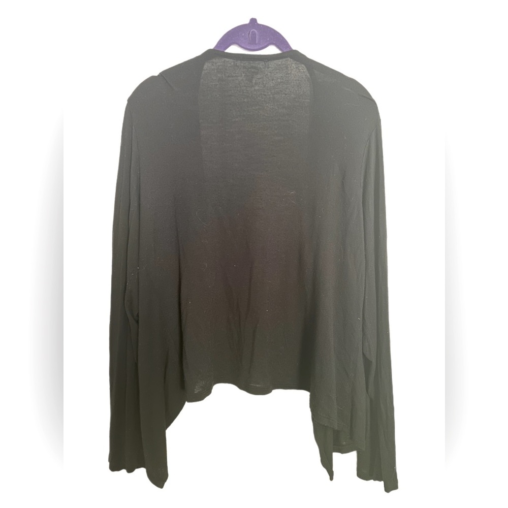 (5 for $25) Women’s Black Cardigan Coverup Size 2X